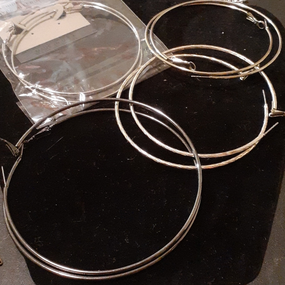 Hoop earrings